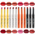 New arrival private label 3 in 1 custom logo waterproof long lasting matte lip stick for lady makeup